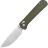 Нож CJRB Bolt Stonewash сталь AR-RPM9 рукоять Green G10 (J1960-GN)