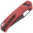Нож SRM 9203-MR2 blackwash сталь 10Cr15CoMoV рукоять Red Micarta