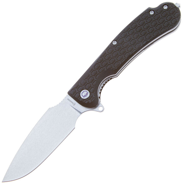 Нож Daggerr Fielder DL stonewash сталь 8Cr14MoV рукоять Black FRN
