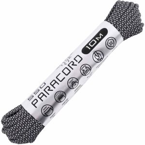 Паракорд CORD 550 световозвращающий SuperReflective Black snake 10м 