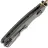 Нож Kizer Phoca CC sunset metal PVD сталь AEB-L рукоять Grey Aluminium