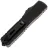 Нож Microtech Ultratech Gen III ZBP S/E black сталь M390MK рукоять Black Aluminium (1121-1T)
