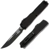 Нож Microtech Ultratech Gen III ZBP S/E black сталь M390MK рукоять Black Aluminium (1121-1T)