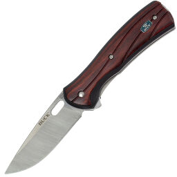 Нож BUCK Vantage Avid сталь 420HC рукоять DymaLux Red Wood/Nylon (0346RWS)