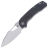 Нож QSP Hornbill stonewash сталь S35VN рукоять Blue CF (QS146-B1)