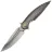 Нож Rike Knife Viper 4-A сталь M398 рукоять Dark Gray Titanium