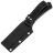 Нож Owl Knife Barn-XS сталь Elmax рукоять микарта Чёрная