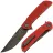 Нож Reate Remedy DLC сталь Elmax рукоять Pulse Red Glass FatCarbon