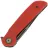 Нож Reate Remedy DLC сталь Elmax рукоять Pulse Red Glass FatCarbon