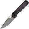 Нож Kizer Militaw black сталь S45VN рукоять Titanium/Purple Haze FatCarbon