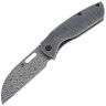 Нож Kansept Convict сталь Damascus рукоять Black Micarta
