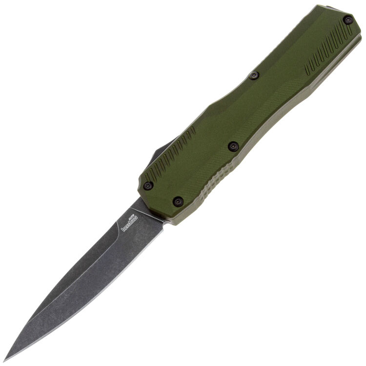 Нож Kershaw Livewire сталь MagnaCut blackwash рукоять Olive Aluminium (9000OLBW)
