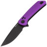 Нож Reate PL-XF black PVD сталь Nitro-V рукоять Purple Aluminium