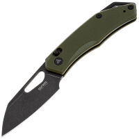 Нож SRM Cub PVD сталь 154CM рукоять Green G10