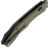 Нож SRM Cub PVD сталь 154CM рукоять Green G10