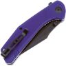 Нож Sencut Actium Blackwash сталь D2 рукоять Purple G10 (SA02D)