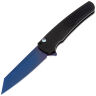 Нож Pro-Tech Malibu Reverse Tanto sapphire wash сталь 20CV рукоять Dragon Scale Aluminium (5236-SB)
