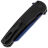 Нож Pro-Tech Malibu Reverse Tanto sapphire wash сталь 20CV рукоять Dragon Scale Aluminium (5236-SB)