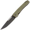 Нож Petrified Fish Ripple blackwash сталь 14C28N рукоять Khaki G10