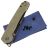 Нож Petrified Fish Ripple blackwash сталь 14C28N рукоять Khaki G10