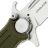 Нож НОКС Финка-М сталь AUS-8 рукоять Green G10 (348-185406)