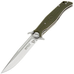 Нож НОКС Финка-М сталь AUS-8 рукоять Green G10 (348-185406)