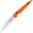 Нож Kizlyar Supreme Vran сталь N690 Stonewash рукоять Orange G10
