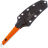 Нож Kizlyar Supreme Vran сталь N690 Stonewash рукоять Orange G10
