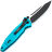 Нож Microtech SOCOM Elite S/E black сталь M390 рукоять Turquoise Aluminium (160-1TQ)