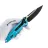 Нож Microtech SOCOM Elite S/E black сталь M390MK рукоять Turquoise Aluminium (160-1TQ)
