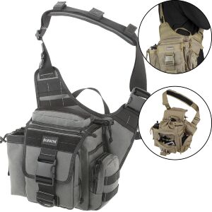 Сумка плечевая Maxpedition Jumbo Versipack Wolf Gray (0412W)  (MX412W)