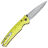 Нож Mcusta Fusion сталь Damascus рукоять Yellow Aluminium (MC-0164D)