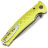 Нож Mcusta Fusion сталь Damascus рукоять Yellow Aluminium (MC-0164D)