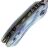 Нож Kansept Mini Korvid blackwash сталь 154CM рукоять Icicle Camo G10
