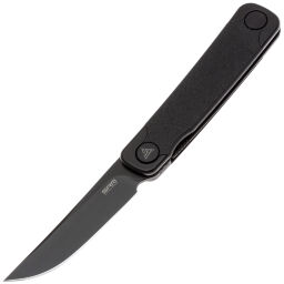 Нож SRM Enso black сталь 14C28N рукоять Black G10 (131M-GB)
