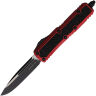 Нож Microtech Daytona S/E black сталь M390 рукоять Red Aluminum (124-1RDS)