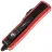 Нож Microtech Daytona S/E black сталь M390 рукоять Red Aluminum (124-1RDS)