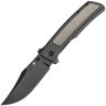 Нож Kansept Bison blackwash сталь S35VN рукоять Blackwash Titanium