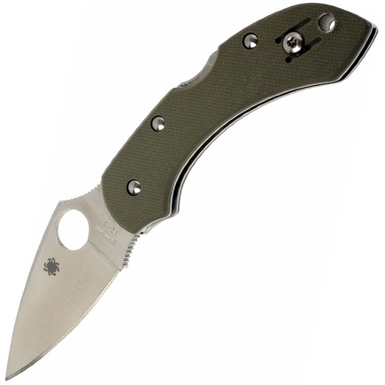 Нож Spyderco Dragonfly 2 сталь VG-10 рукоять Green G10 (C28GPFG)