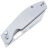 Нож CJRB Ekko Button Lock сталь AR-RPM9 рукоять Steel (J1929B-ST)