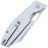 Нож CJRB Ekko Button Lock сталь AR-RPM9 рукоять Steel (J1929B-ST)
