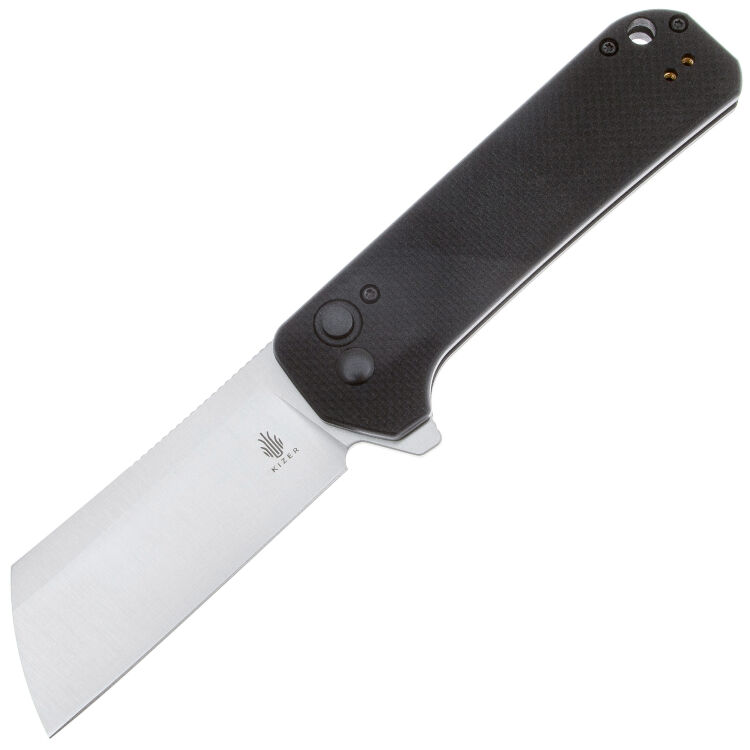 Нож Kizer Ruler сталь 9Cr18MoV Satin рукоять Black G10
