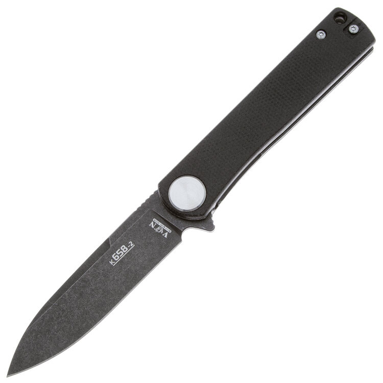 Нож Viking Nordway K658-2 Blackwash сталь D2 рукоять Micarta