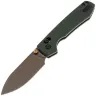 Нож Vosteed Raccoon CB copper dune сталь 14C28N рукоять Green Micarta