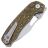 Нож QSP Hornbill stonewash сталь S35VN рукоять Golden CF (QS146-A1)