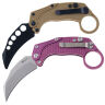 Нож Reate EXO-K stonewash сталь N690 рукоять Purple Aluminium