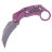 Нож Reate EXO-K stonewash сталь N690 рукоять Purple Aluminium