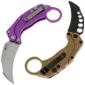 Нож Reate EXO-K stonewash сталь N690 рукоять Purple Aluminium
