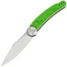 Нож Перемен Лисичка satin 8Cr14MoV рукоять Green FRN