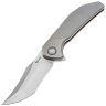 Нож Reate Tiger satin сталь M390 рукоять Diamond pattern Titanium